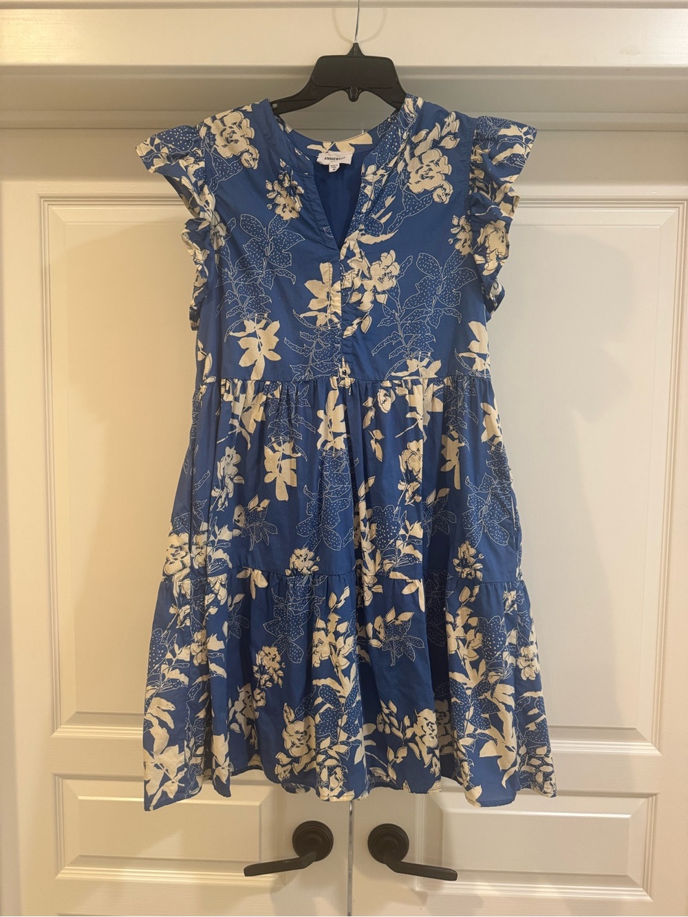 Blue Floral Tiered Women’s - Brand: Anniewear